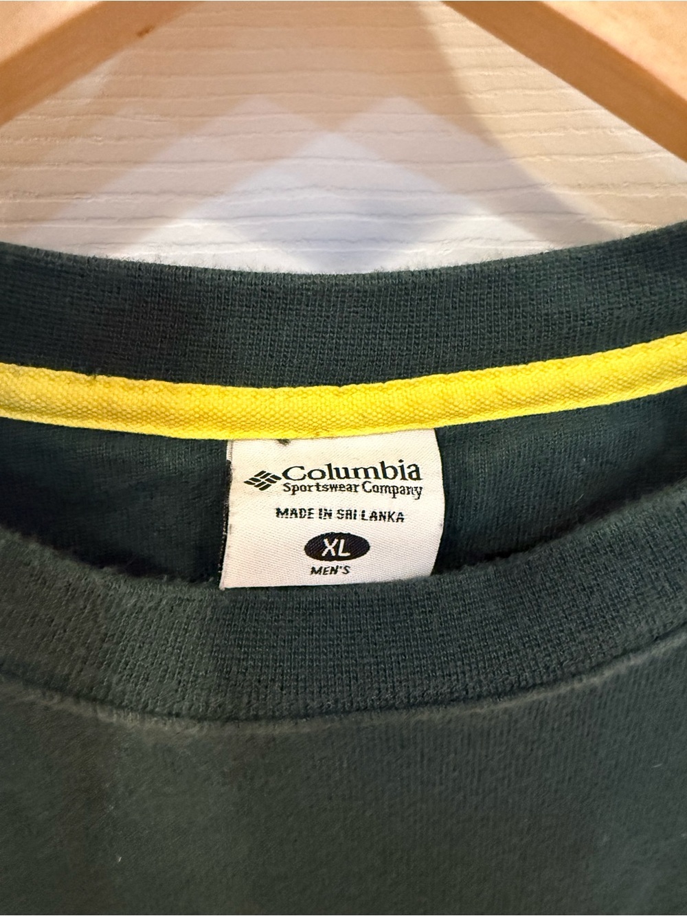 Vintage Columbia Oregon Ducks Green Men's Pullover Sweatshirt *see description* - Picture 2 of 4